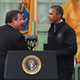 New Jersey Gov. Chris Christie and then-President Barack Obama (Spencer Platt/Getty Images)